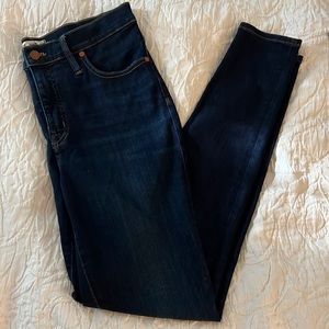 Madewell 9” mid rise skinny